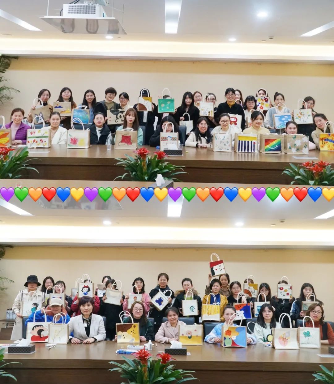 “包”你欢喜 绘出心意 | 中机联合开展妇女节手工DIY活动